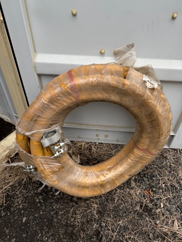 Used 2” alfagma  T-140 air hose 50' T140AK200X50 High Pressure, bull hose