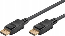 3m Displayport 2.1 Cable 8k Ultra Hd 4320p 60hz 40gbps Hdr Black
