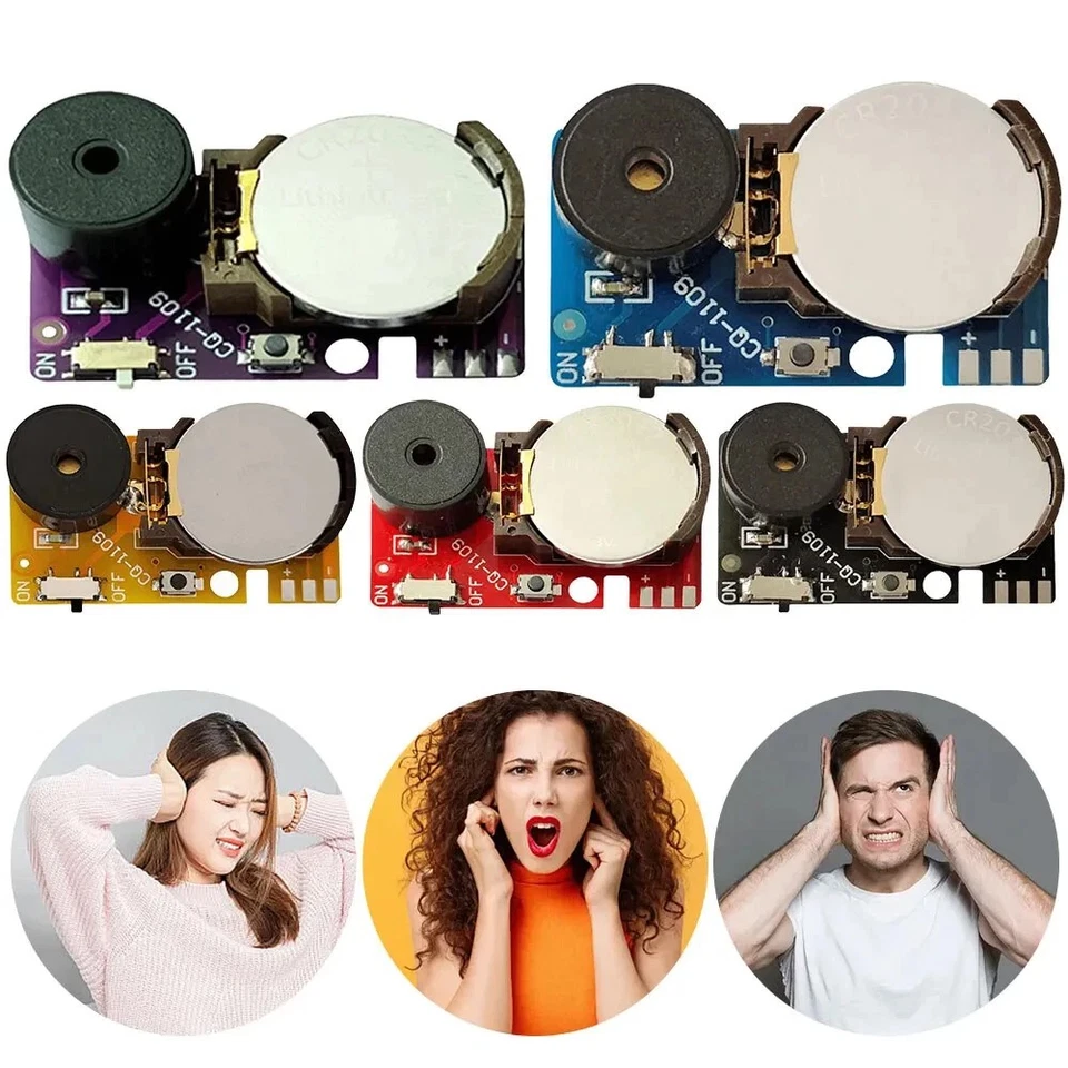 1~5x Ruido Cricket Bromas Ocultas Chirrido Borrador Ruido Sonido Fabricante Cricket Pitido Foto 2 de 4