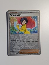 169/182 PARASOL LADY REVERSE HOLO PARADOX RIFT POKEMON CARD