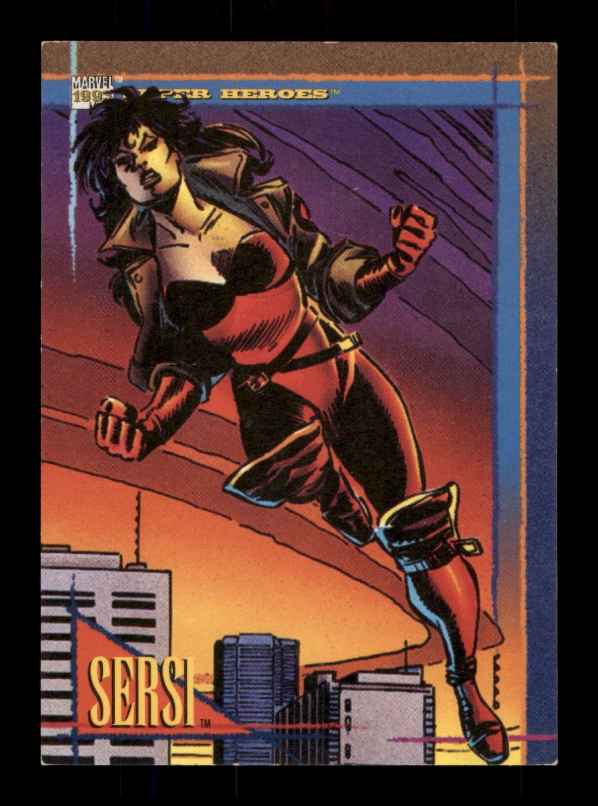 Sersi 93 Marvel 1993 SkyBox Trading Card TCG CCG