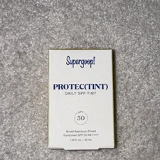 NEW Supergoop Protec(Tint) Protect Tint 14N  SPF 50 Sunscreen 1.18 oz