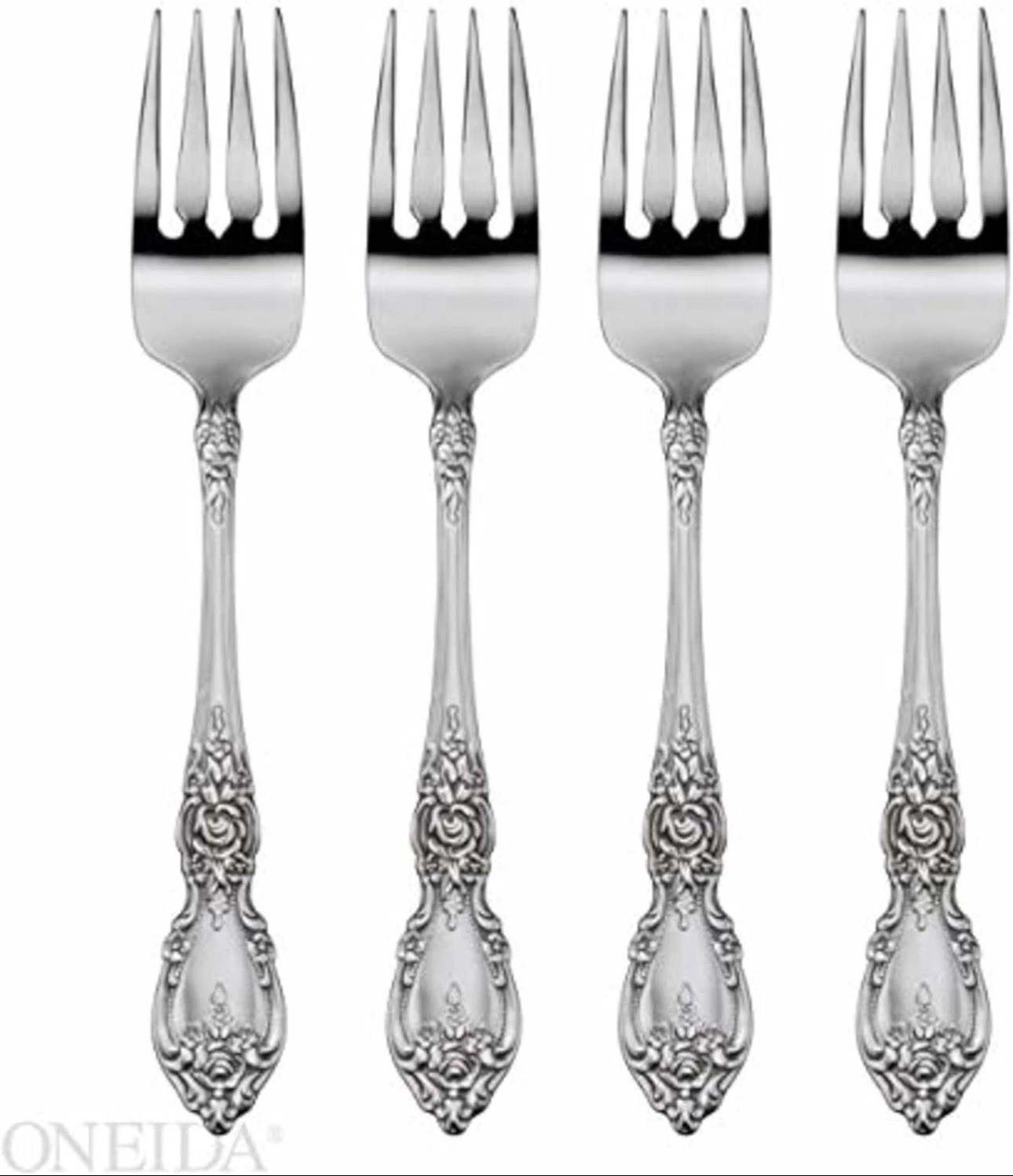 Stainless Flatware Set Of 4