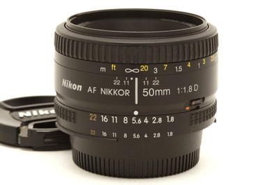 Nikon AF NIKKOR 50mm f1.8 D Lens #51614