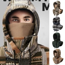 Cold Weather Balaclava Ski Mask Windproof Thermal Winter Neck Hood for Cycling
