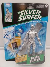 Hasbro Marvel Legends Silver Surfer 6  Retro Cardback Action Figure NIB Sealed