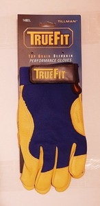 Tillman 1480L TrueFit Top Grain Deerskin Performance Work Gloves - Large