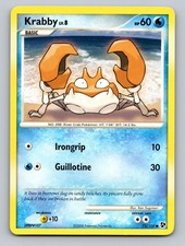 Krabby 75/106 Common Great Encounters Pokemon Very LP