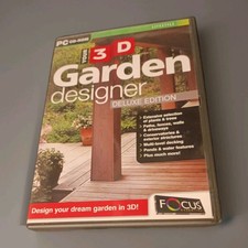 your 3 d garden design design PC -cd -ROM deluxe edition, decking , paving etc 