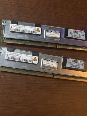 HP 8GB (2x4GB) DDR2 FB-DIMM PC2-5300F ECC Fully Buffered RAM