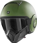 Helmet Jet Short Visor Shark Street-Drak Green