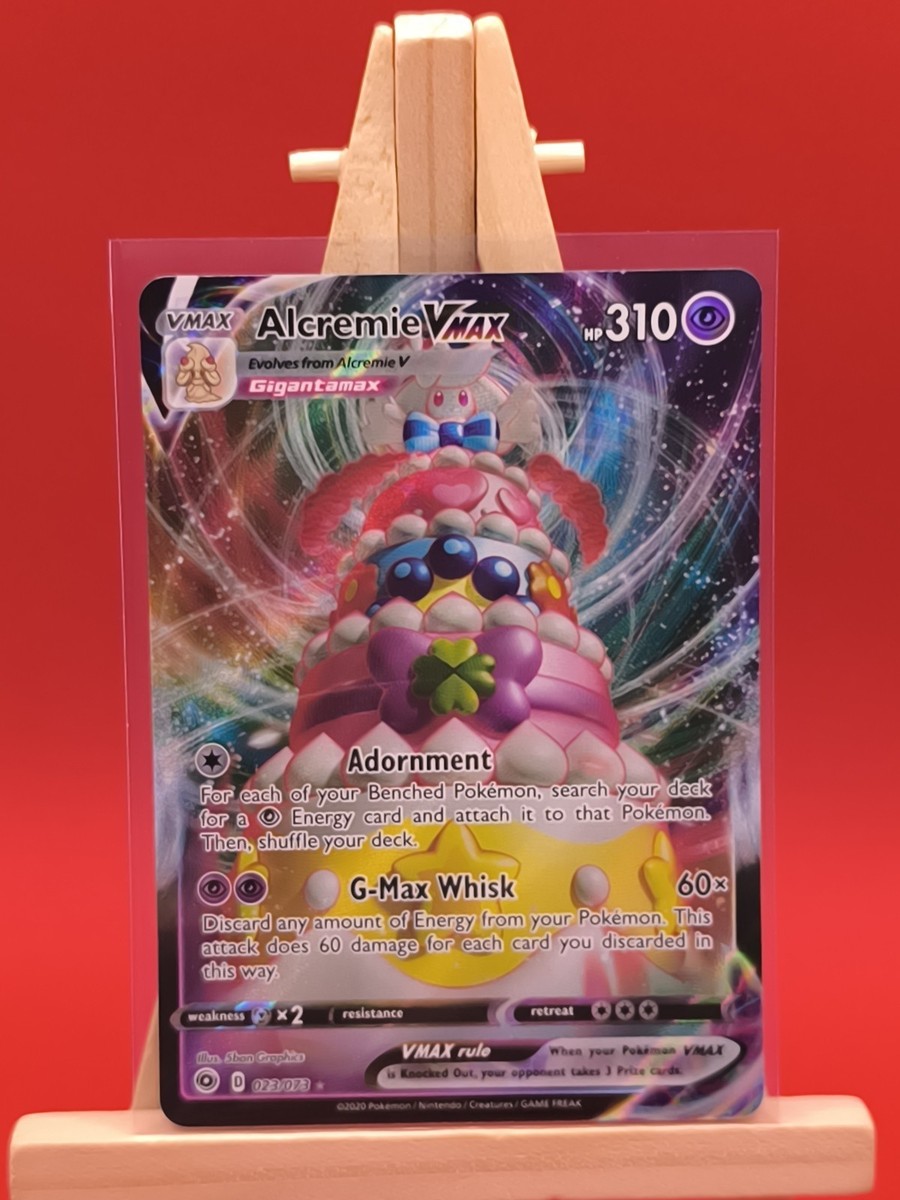 Alcremie VMAX 023/073 Champion's Path Ultra Rare Full Art