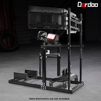 Dardoo 3060 Rennsimulation Cockpit Mit Triple TV Ständer Für Logitech G920