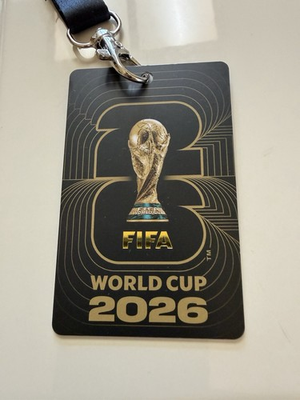 #ad FIFA World Cup 2026 Pass amp; Lanyard NEW LIMITED EDITION $37.99