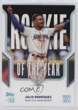 2023 X J-Rod Rookie Of The Year Award Winners Julio Rodriguez Rodríguez 0qw3