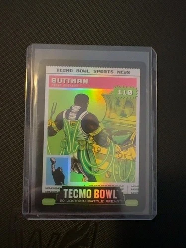 2026 Bo Jackson Battle Arena Buttman (Marion Butts) Glow Tecmo News #N244