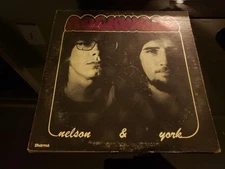 Nelson* & York  Rockwood 1974 FOLK ROCK PRIVATE PRESS DHARMA SIGNED COPY ON BACK