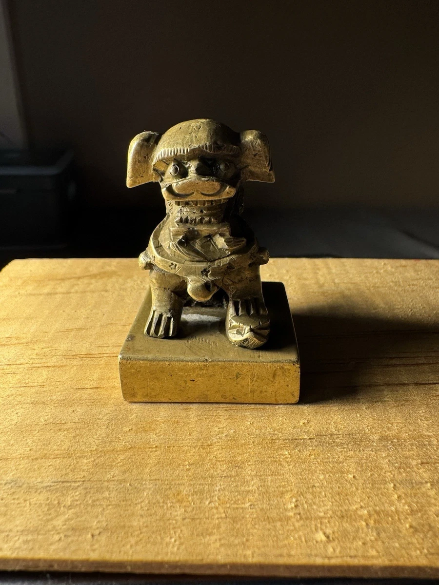 黄铜中国风印章| eBay