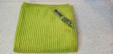 Norwex Larger 13 x 25" Kitchen Towel Lime Green Channel Baclock Ribbed Retired