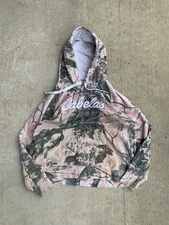 2000s Pink Realtree Camo Hoodie Women’s XL Long Sleeve Hunting Outdoors
