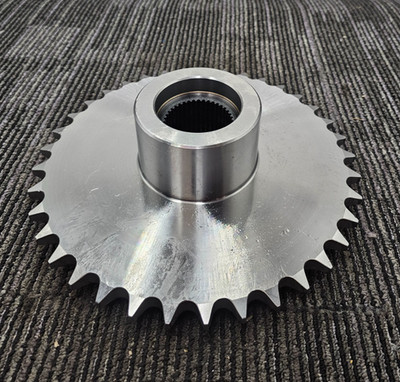 50360524 Heavy Duty Sprocket, 37 Teeth, 11 in. OD, VLF E 25, REV-A-37F - Silver