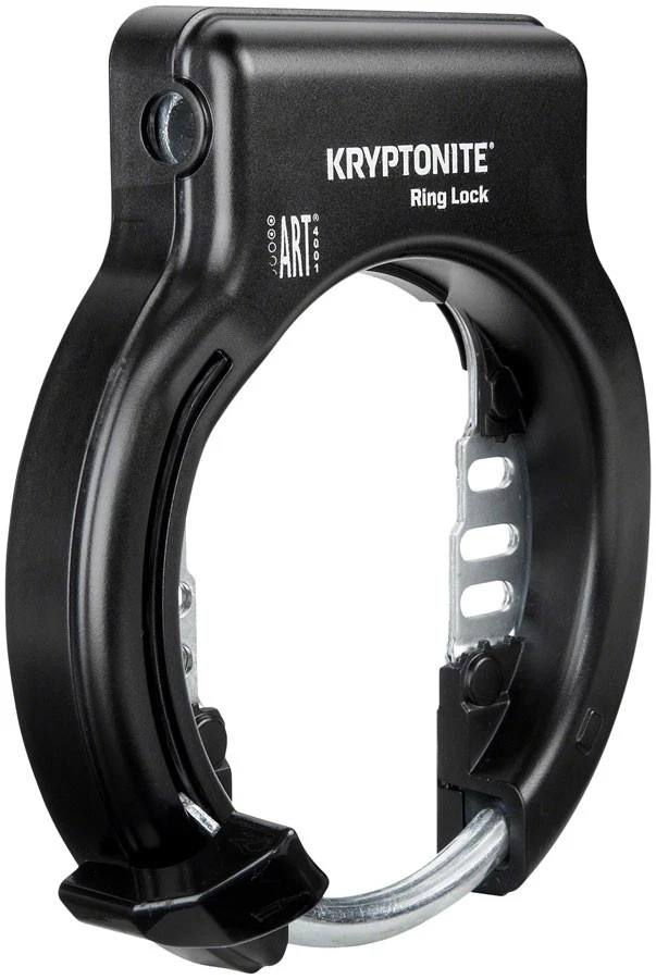 Kryptonite Ring Wheel Lock - Flexible Mount, Anti-Theft Bike Lock, Black - Image 2 of 4
