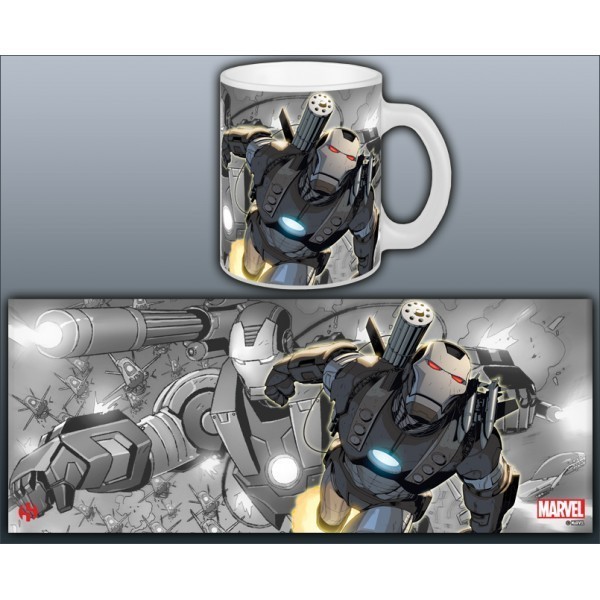 MARVEL IRON MAN Mug Tasse WAR MACHINE 360 Ml Boite KDO