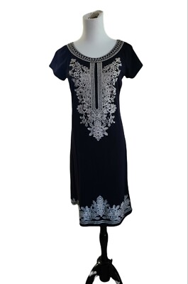green emerald velvet dress Summer Boho Dress – Embroidered Lurex Rayon, Adjustable Fit, 2 Sizes C2 / L/XL main image 0