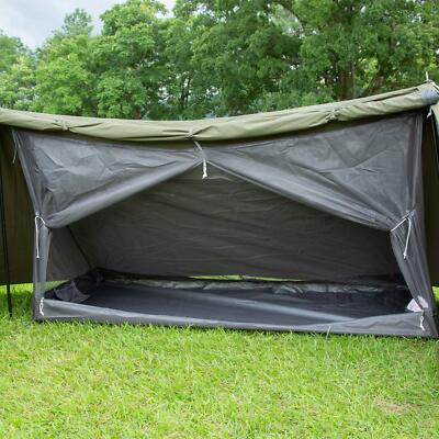 BUNDOK BDK-79TC Solo Base camper Pap Tent Military Curtain Storage