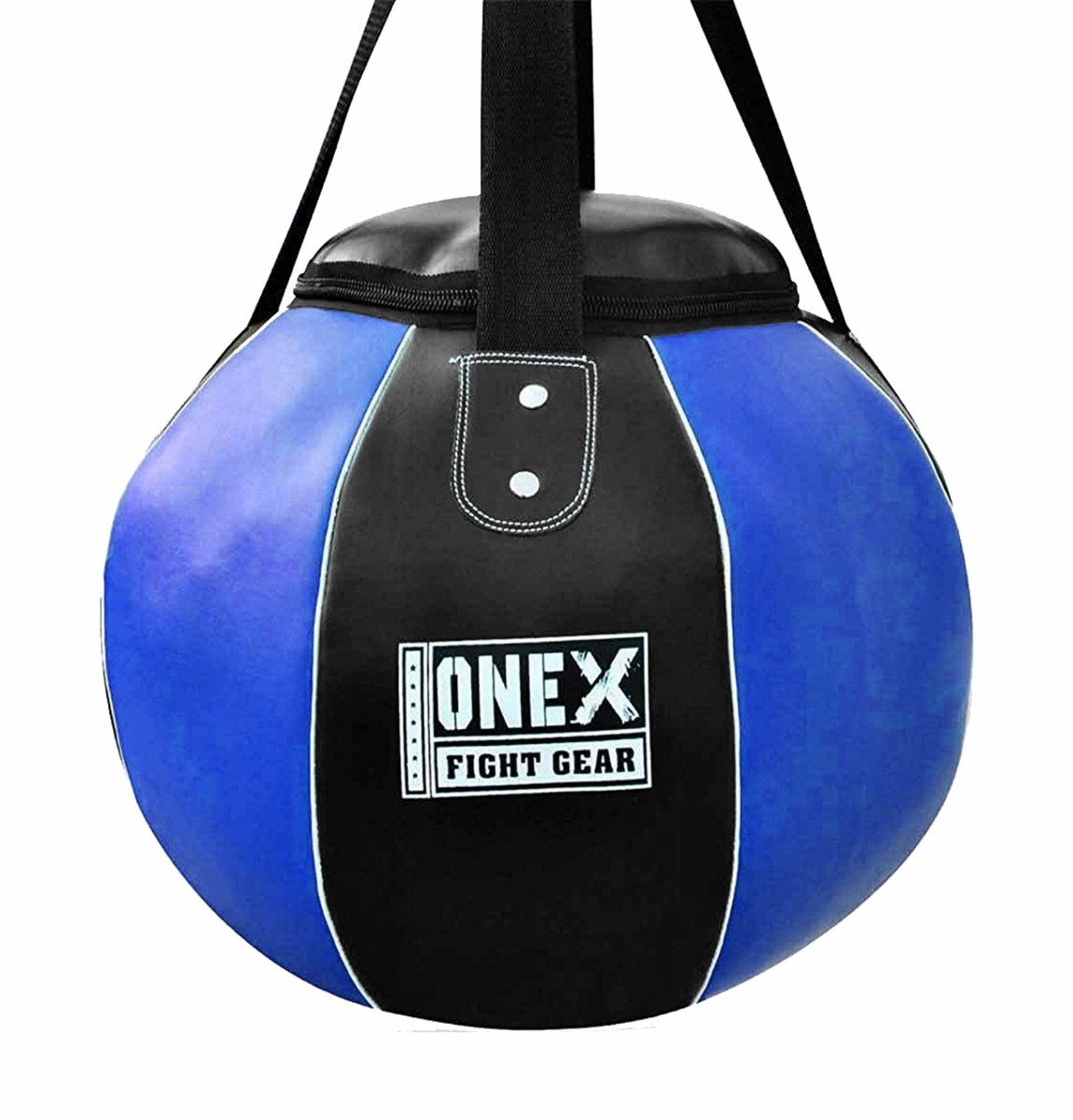 Round Hanging Punch Bag – Filled Boxing MMA Strike Strength Training Maize  Bag