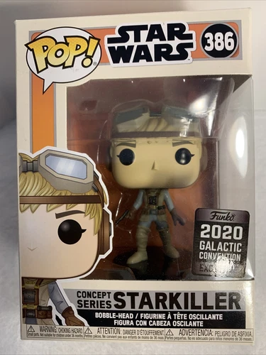 FUNKO POP STAR WARS #386 STARKILLER Concept Series GALACTIC CONVENTION EXCLUSIVE