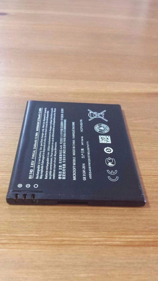 Batería Original MICROSOFT LUMIA 950XL BV-T4D 3340mAh Buena Calidad - Local Foto 3 de 4