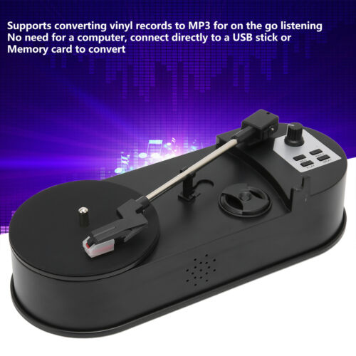 Vinyl Turntable Record Player Wireless Vinyl To MP3 Converter With USB Memory - Picture 5 of 22