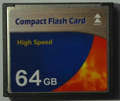 Neu 64 GB Speicherkarte Compact Flash High Speed Karte CF für Digital Kamera
