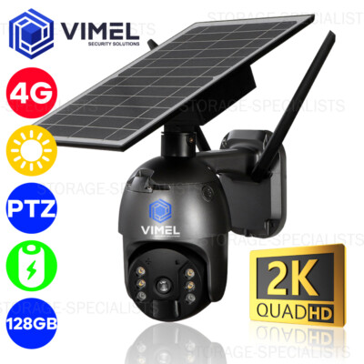 Solar Powered Best Live View Security Camera 4G Solar Powered