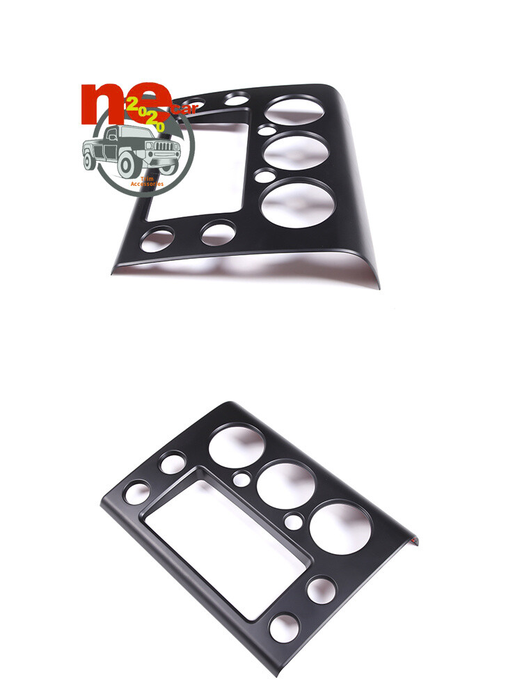 Matte Black Car GPS Navigation Frame Trim For Toyot FJ Cruiser 0721