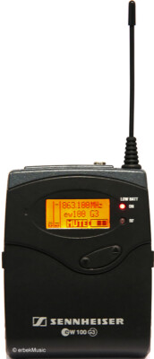 SENNHEISER EK100 EK 100 G3 PORTABLER EMPFÄNGER Frq: 823 - 865 MHz E BAND 1J GEWÄ