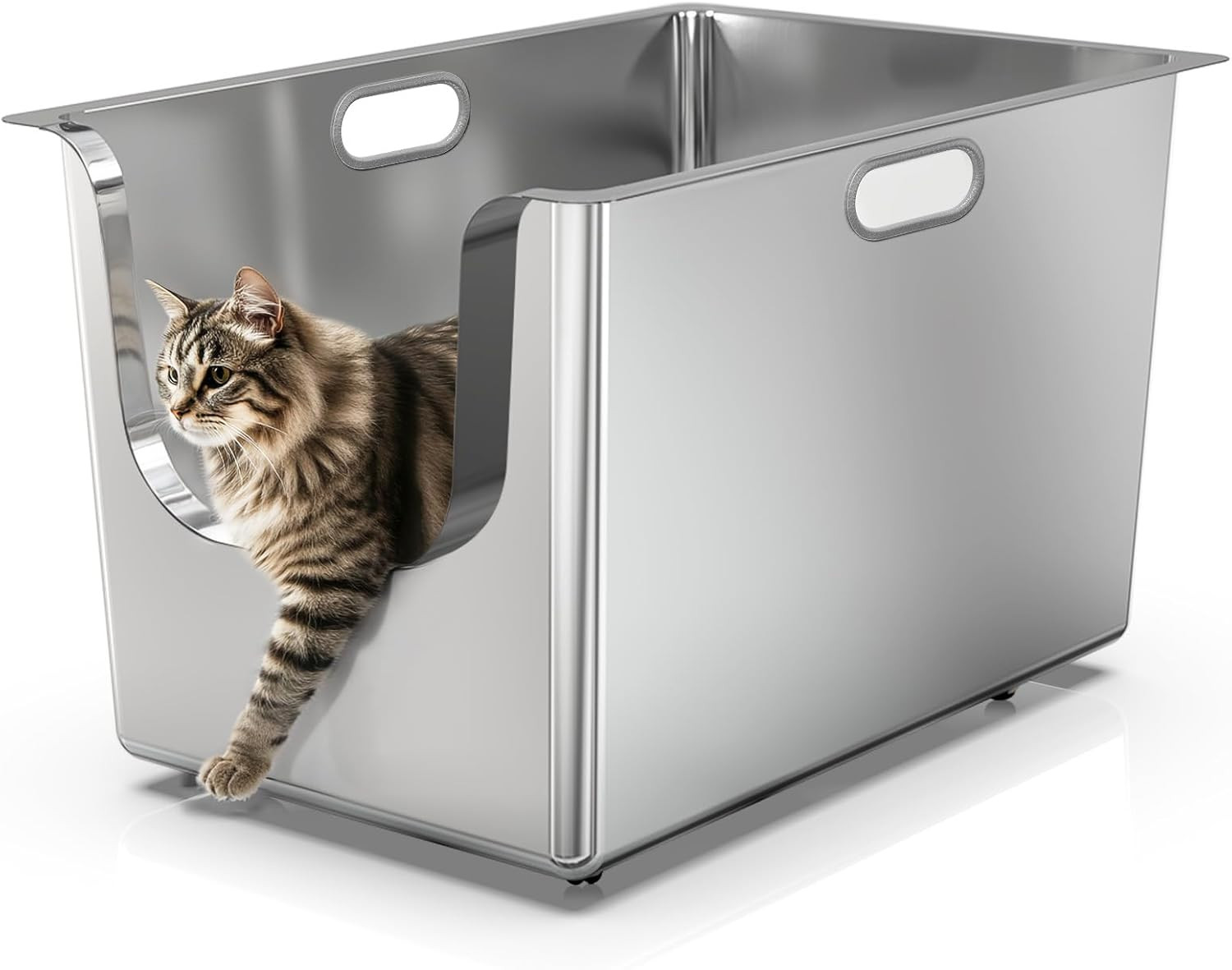 With Low Entry & Wheels For Easy Moving