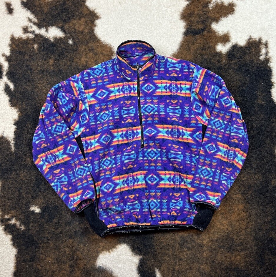 Vintage 90's REI Polar Fleece Full Zip Jacket XL/L Aztec Vintage 90's REI Polar Fleece Full Zip Jacket XL/L Aztec