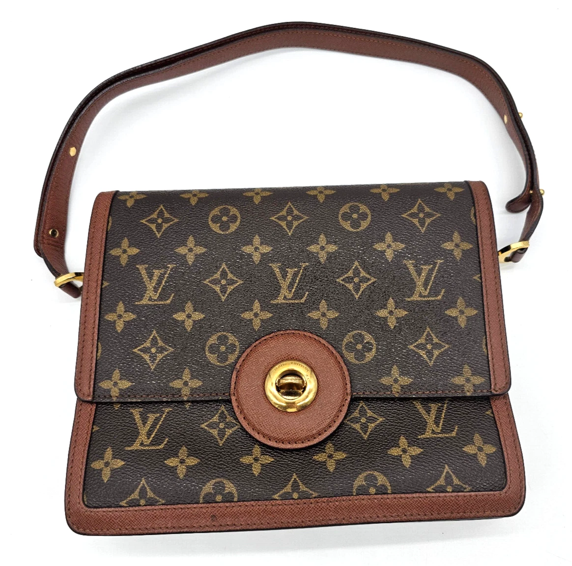 Louis Vuitton Vintage Raspail Monogram Cross Body Shoulder Bag