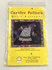 Berry Picker Quilt Pattern by Carolee Pollock Finished 20.5" x 17.5"