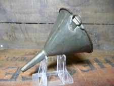 Vintage Metal Funnel Old soldered.