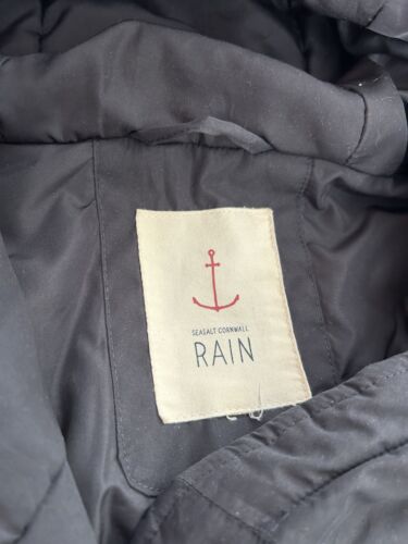 Seasalt Pentewan Coat Rain Womens Size: 24 Black XXL Changing Robe - Picture 5 of 12