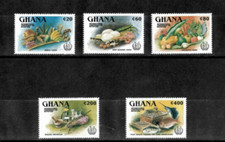 Ghana 1993 - Nutrition Food - Set of 5 Stamps - Scott #1515-9 - MNH