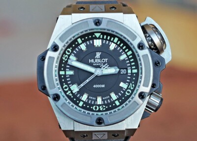 Hublot King Power Oceanigraphique 4000 Meter Diver Monaco LTD 731.NX.1190.RX