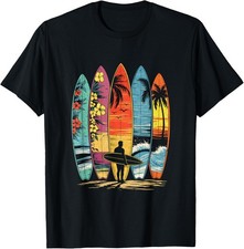 Surfboarder Hawaii Wave Surfing Lover Beach Surfer Men Women T-Shirt
