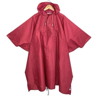 Poncho Regenumhang Technik Gorpcore Vintage 80/90 s Adler (packbar)