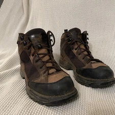 Danner Radical 452 5.5" GTX hiking boots in dark brown full-grain nubuck leather