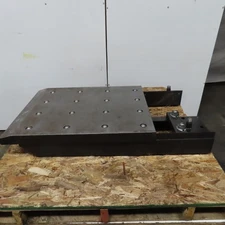 31-1/4"x 23-1/2" Ball Transfer Table From Amada LCE-645 Laser 34-1/4x24-3/4" OAL