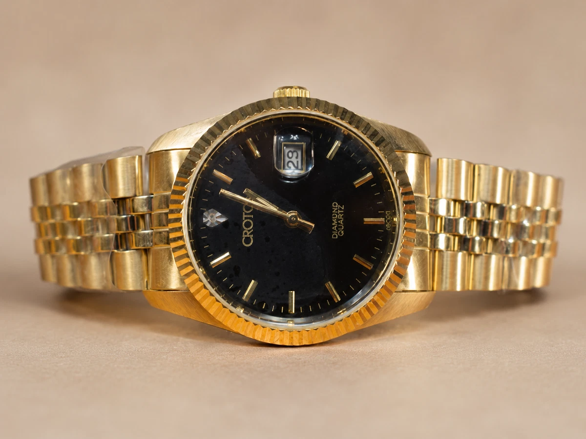 Croton Rectangle Wristwatches for sale | eBay